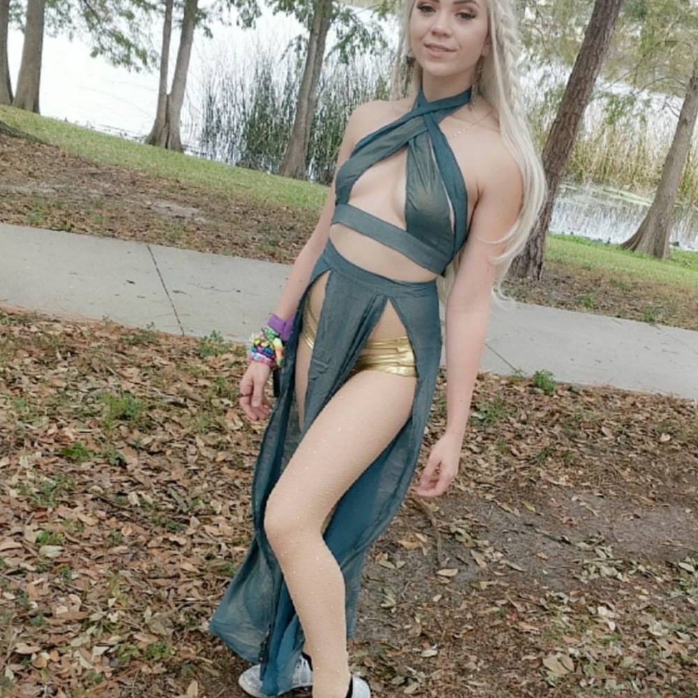 Khaleesi Hydra Maxi Skirt Set Rave